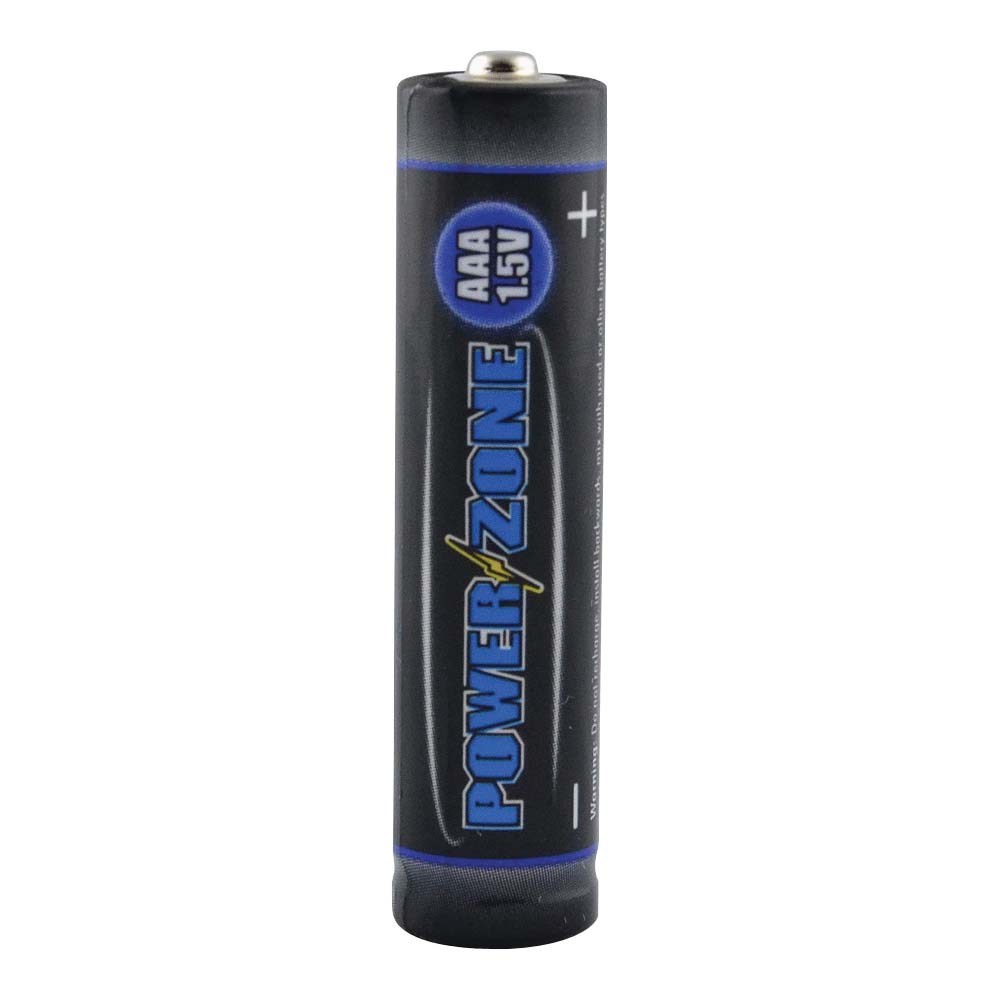 LR03-8P-DB Battery, 1.5 V Battery, AAA Battery, Alkaline, Manganese Dioxide, Potassium Hydroxide and Zinc