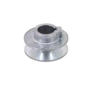 450A-3/4 V-Groove Pulley, 3/4 in Bore, 4-1/2 in OD, 4-1/4 in Dia Pitch, 1/2 in W x 11/32 in Thick Belt, Zinc