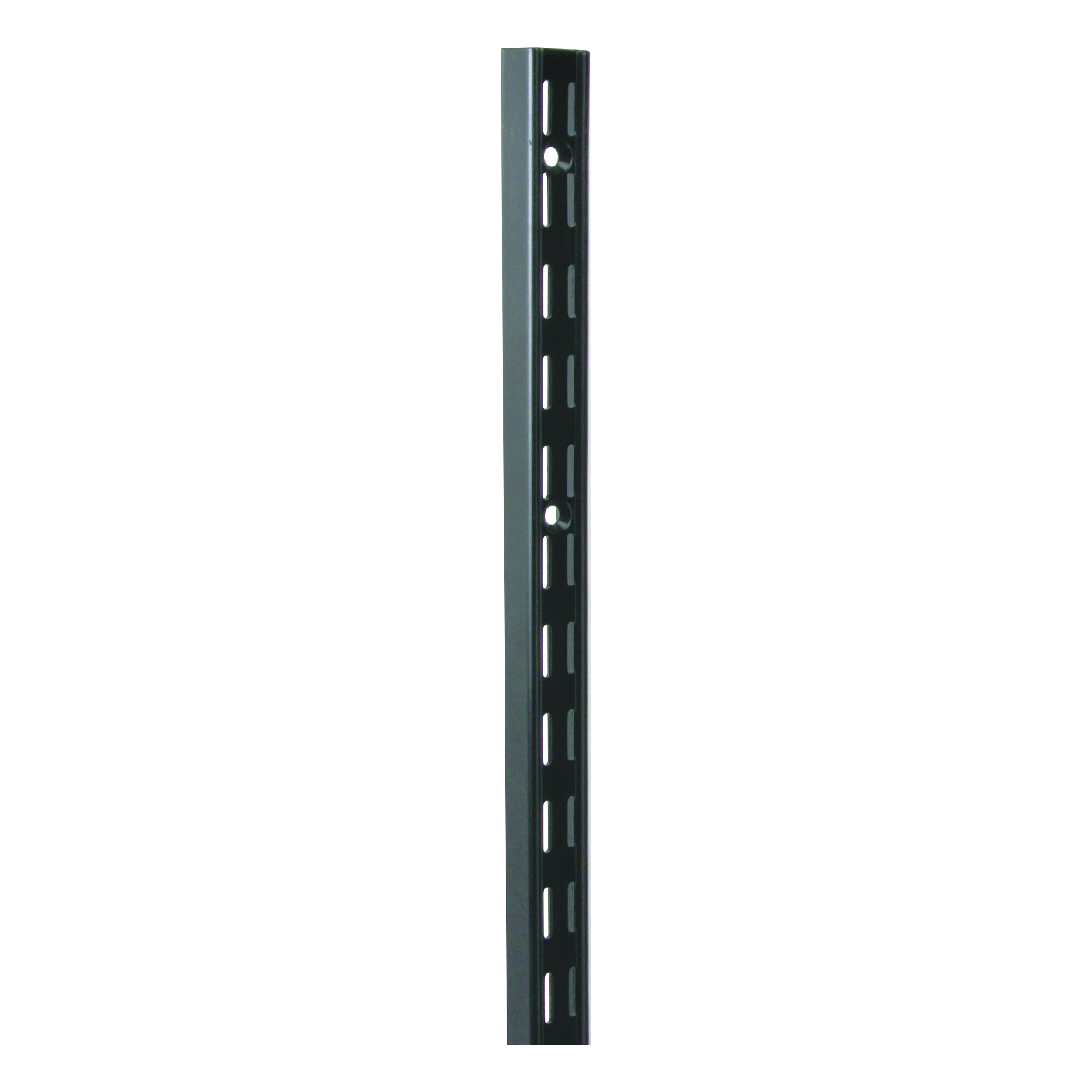 82 BLK 39 Shelf Standard, 450 lb, 14 ga Thick Material, 1-1/16 in W, 39 in H, Steel, Black