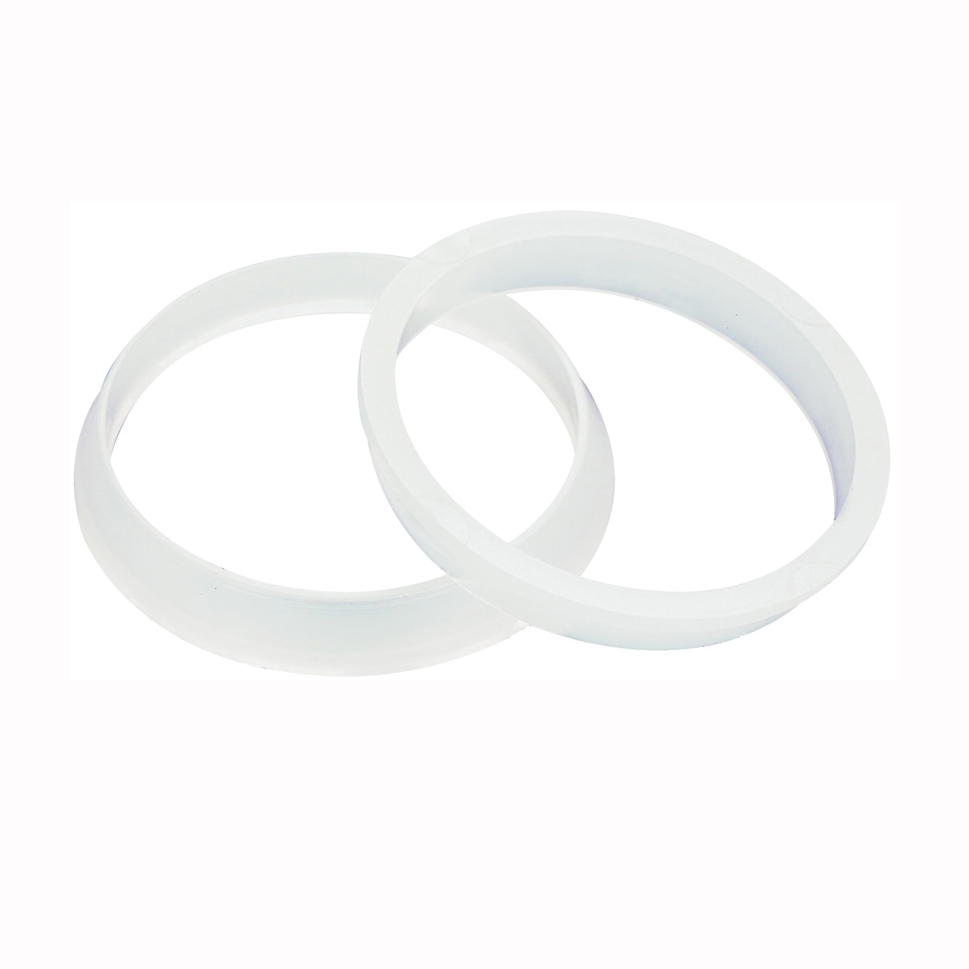 PP20965 Faucet Washer, 1-1/2 x 1-1/4 in, 1-1/2 x 1-1/2 in, Polyethylene, For: Plastic Drainage Systems