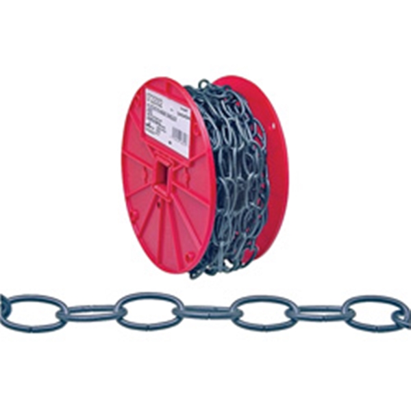 Campbell 072-2002N Decorator Chain, #10, 35 lb Working Load, Metal, Poly-Coated - 2