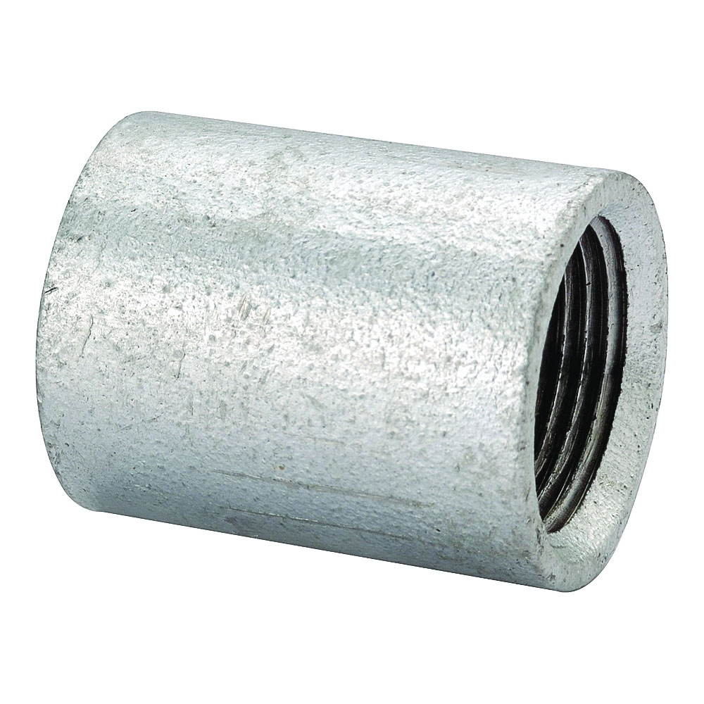 PPGSC-15 Merchant Pipe Coupling, 1/2 in, Threaded, Malleable Steel