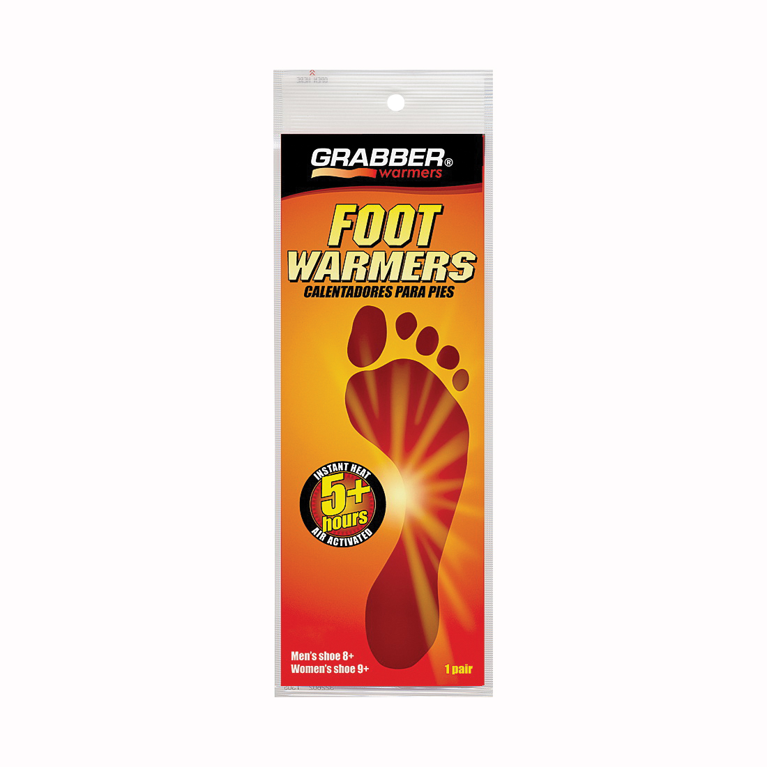Grabber Warmers FWSMES Non-Toxic Foot Warmer - 1