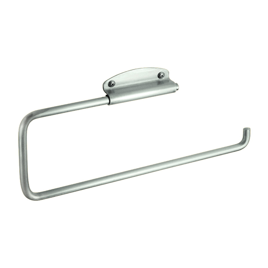 Forma 39370 Paper Towel Holder, 3/4 in OAW, 12 in OAL, Stainless Steel, Chrome-Plated