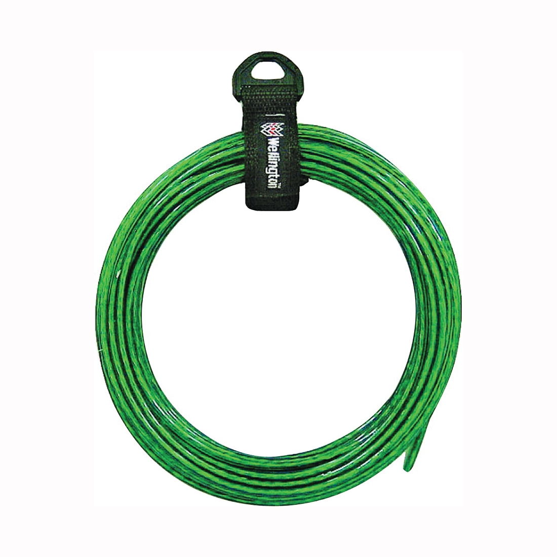 55204/15742 Twisted Clothesline, #5, 50 ft L, PVC, Green, 5 lb Working Load