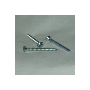 S-938D Rosette Screw, 1-9/16 in L, Steel, Zinc