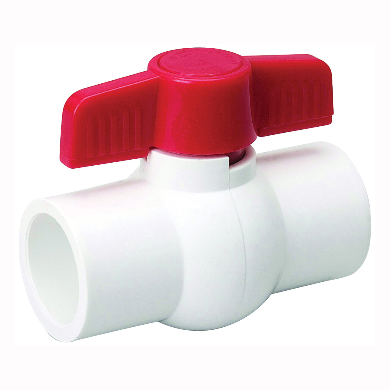107-635HC Ball Valve, 1 in Connection, Compression, 150 psi Pressure, Manual Actuator, PVC Body