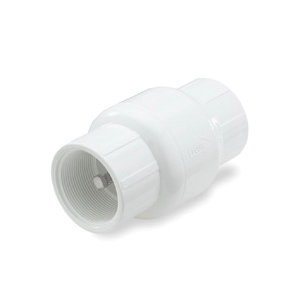NDS 1001-12 Check Valve, 1-1/4 in, FPT, 200 psi Pressure, PVC Body