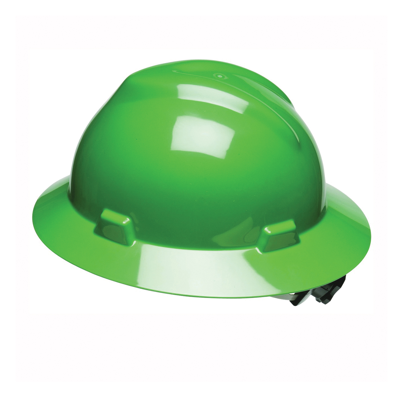 SWX00426 Hard Hat, 4-Point Textile Suspension, HDPE Shell, Green, Class: E