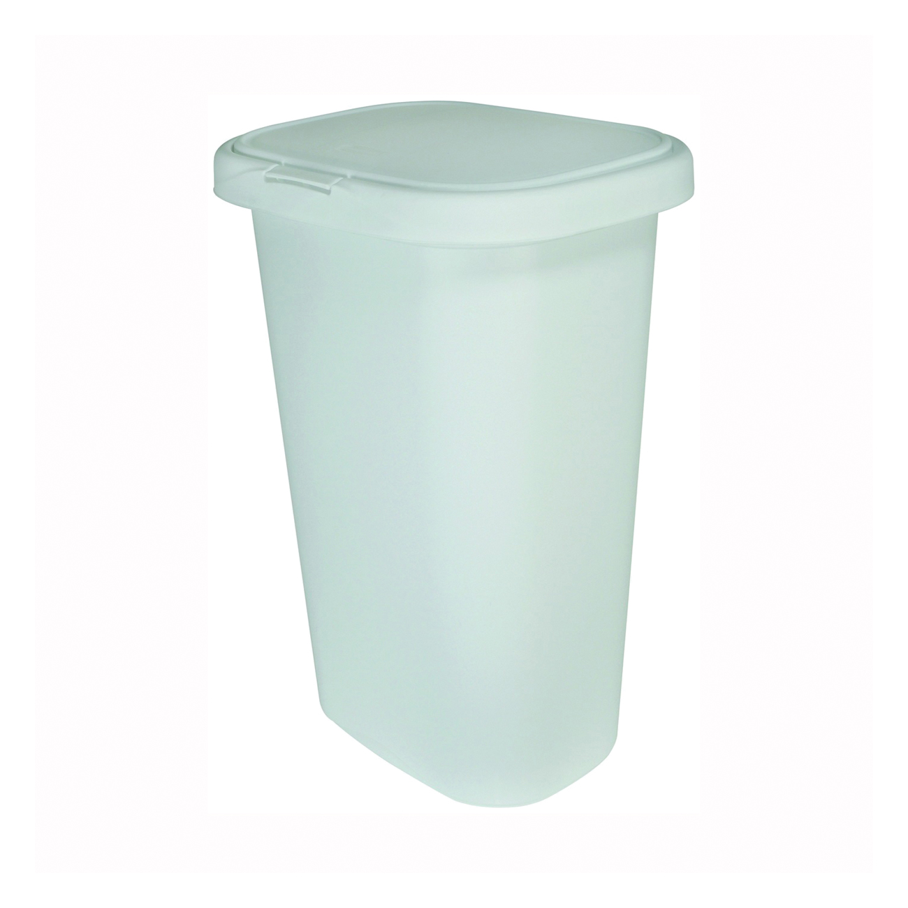 5L58 FG5L5806WHT Waste Can, 52 qt Capacity, Plastic, White, 25-1/2 in H