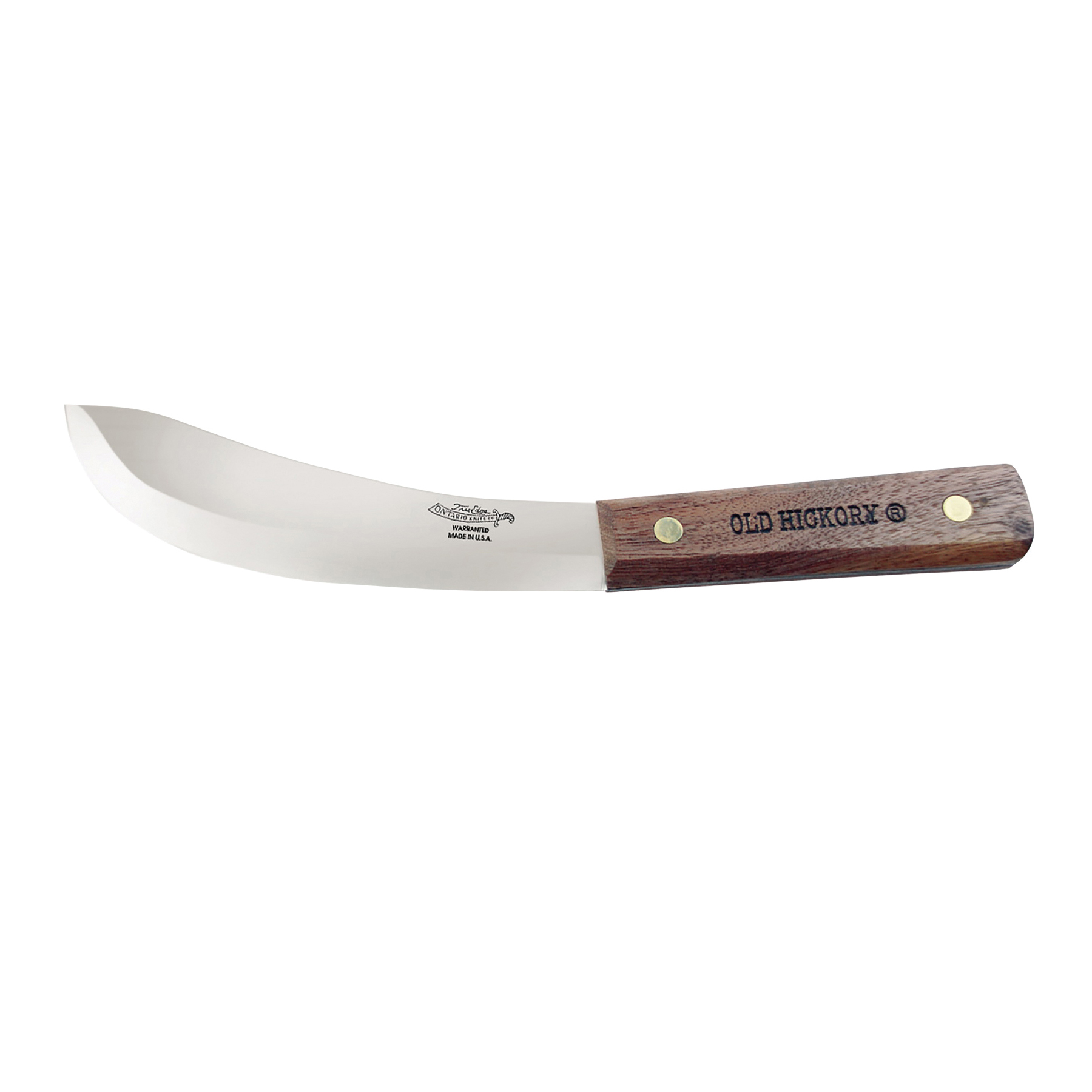 71-6IN Skinner, Carbon Steel Blade, Hardwood Handle, Brown Handle, Flat Bevel Blade