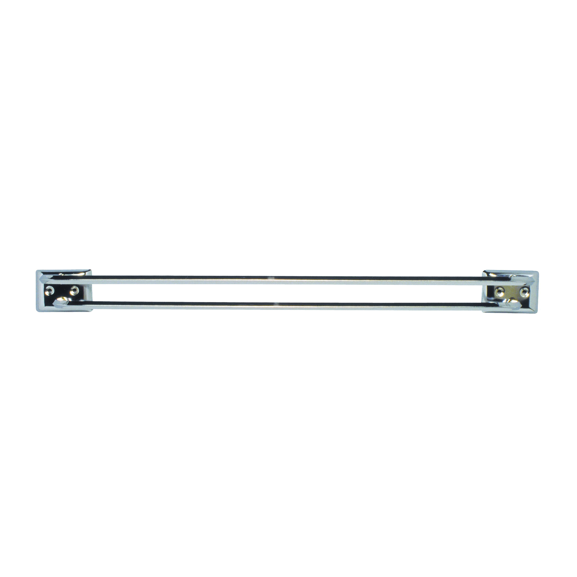 38140 Towel Bar, 18 in L Rod, Steel, Chrome, Surface Mounting
