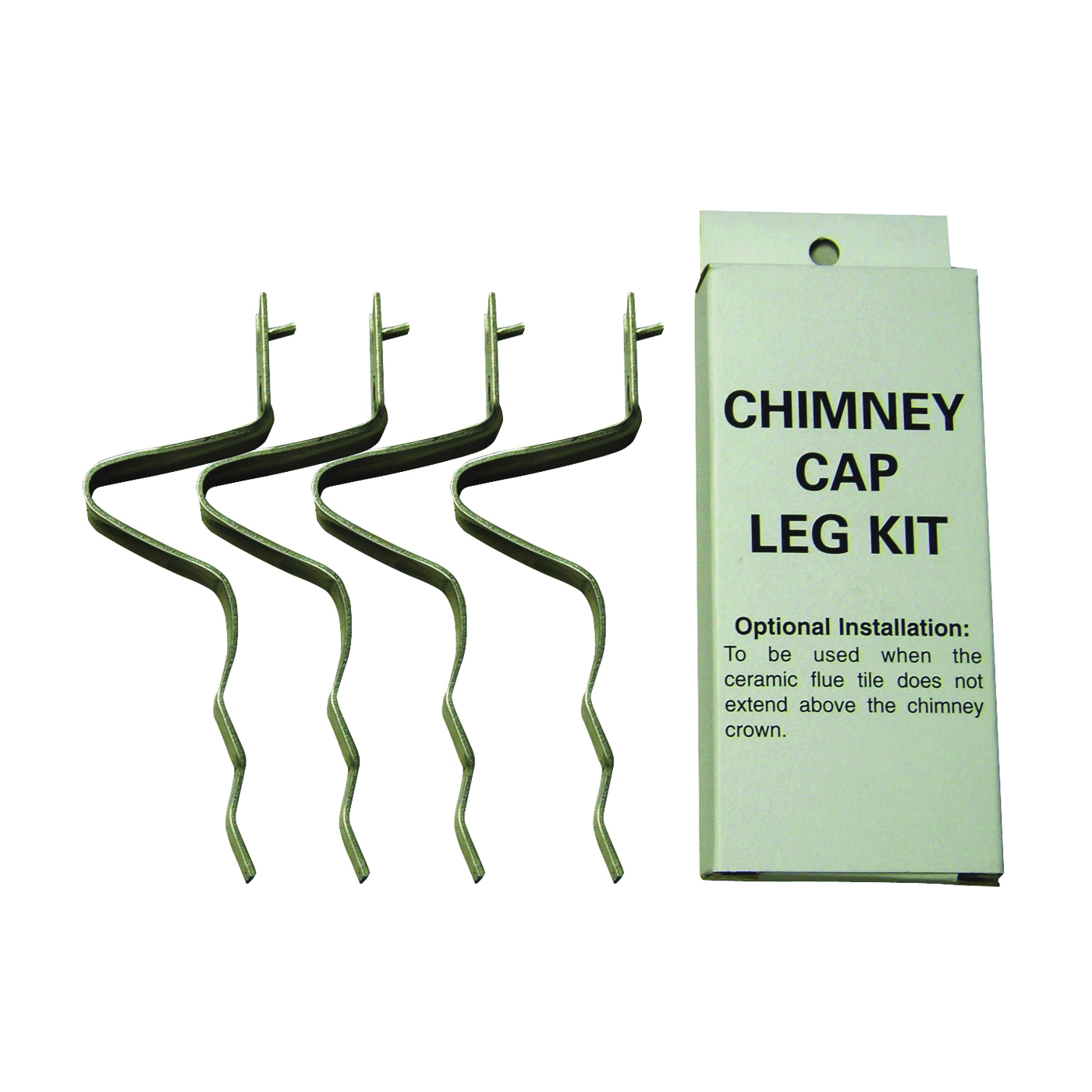 SCLK Chimney Leg Kit, Heavy-Duty, Stainless Steel