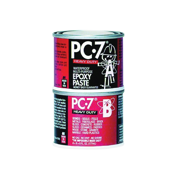 PC-7 1LB. Epoxy Adhesive, Gray, Paste, 1 lb, Jar