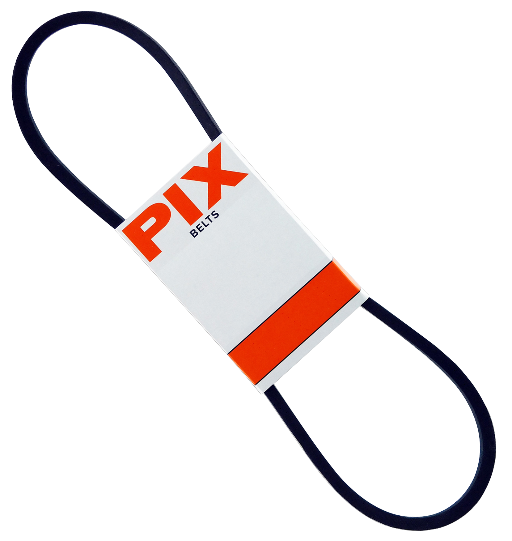 X'SET 3L260 V-Belt, 26 in Outside Circumference, 3/8 in W, Black