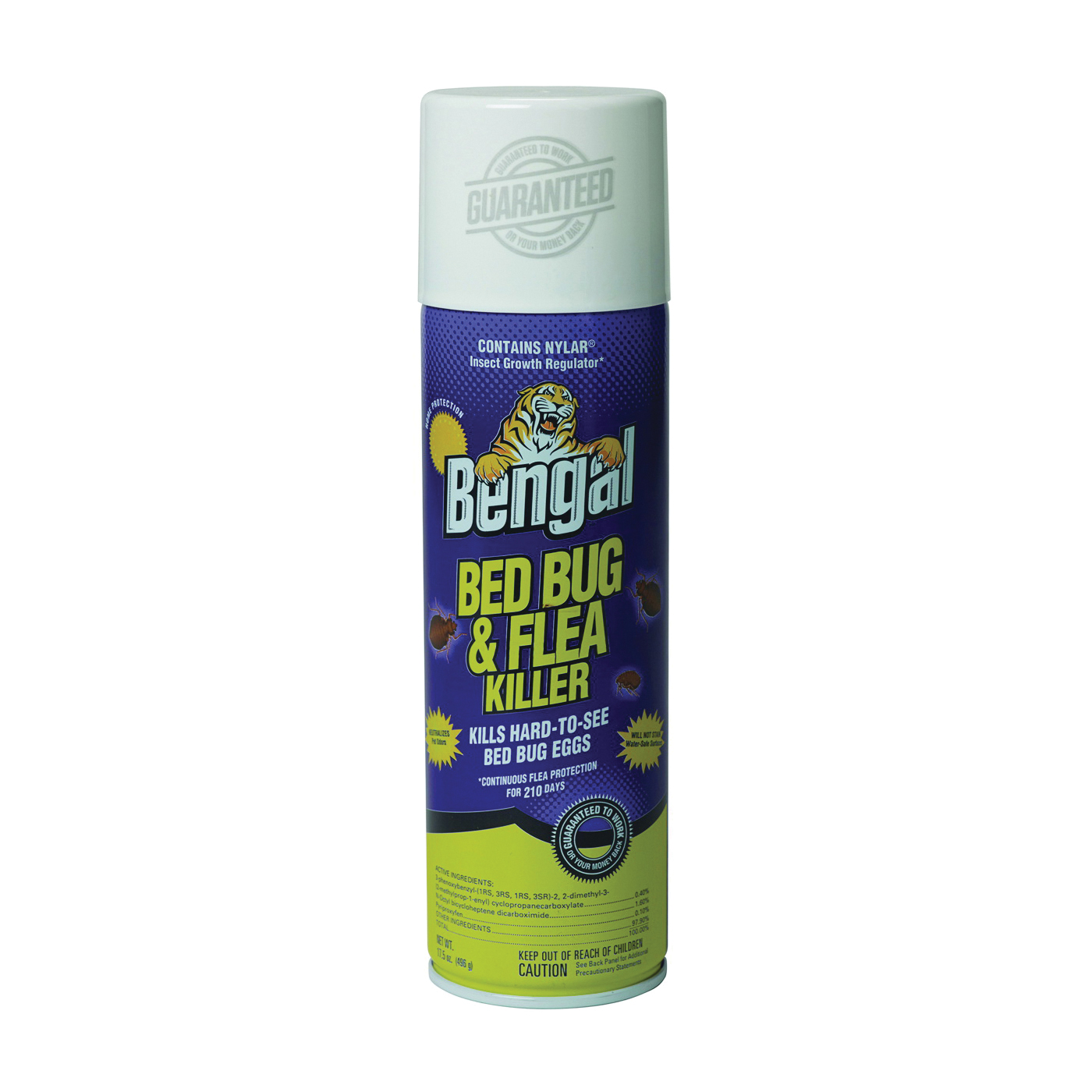 87560 Bedbug and Flea Killer, Liquid, Spray Application, 17.5 oz Bottle