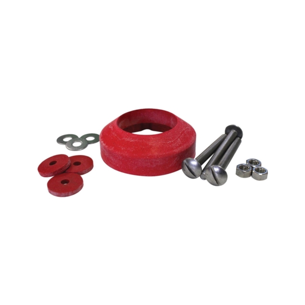 464BP Tank-to-Bowl Gasket, 2-1/8 in ID x 3-1/2 in OD Dia, Sponge Rubber, Red, For: 2 in 2-Piece Toilet Tanks