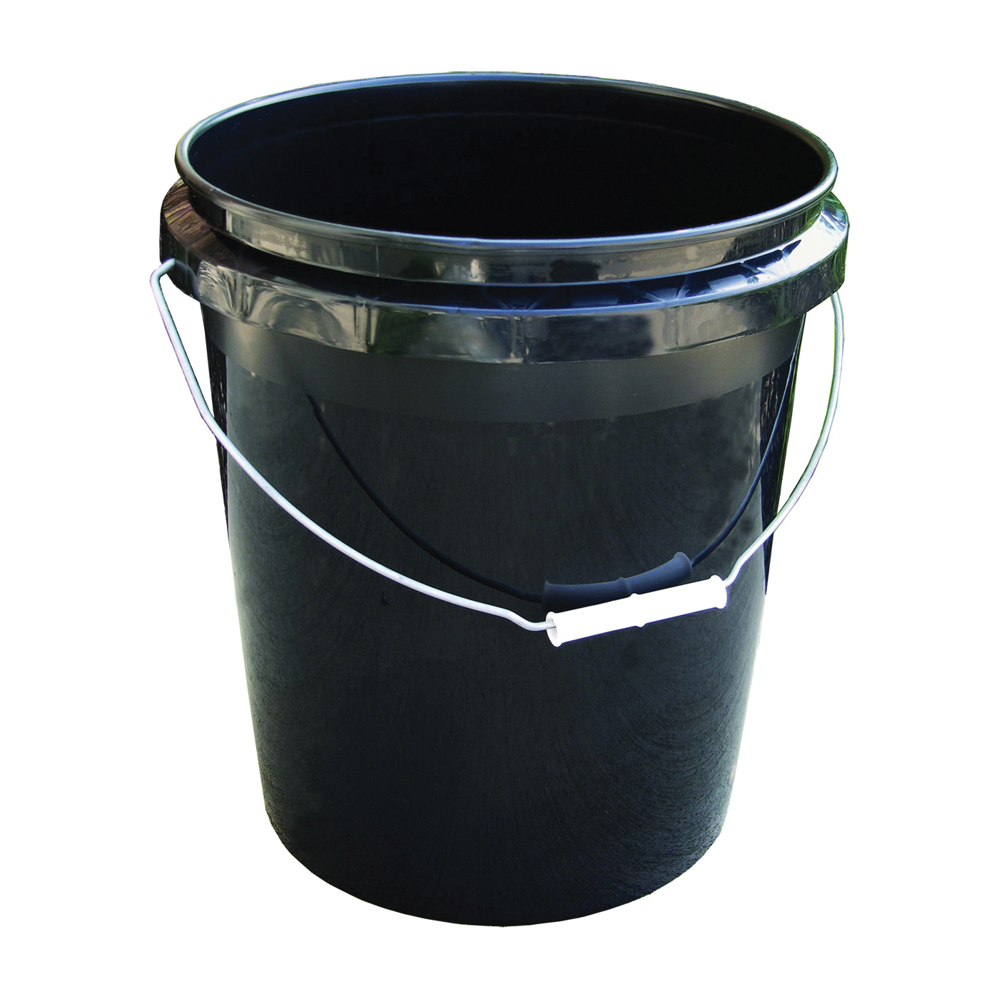 250003 Paint Pail, 5 gal Capacity, Recycled Plastic, Black