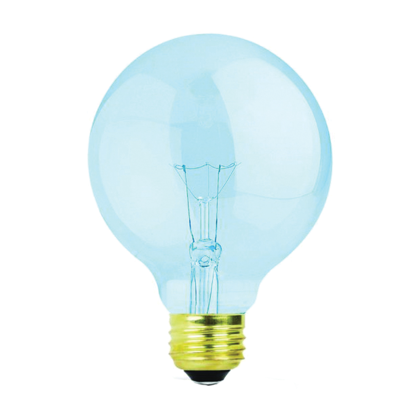 40G25/N/RP Incandescent Bulb, 40 W, G25 Lamp, Medium E26 Lamp Base, 150 Lumens, 3000 K Color Temp