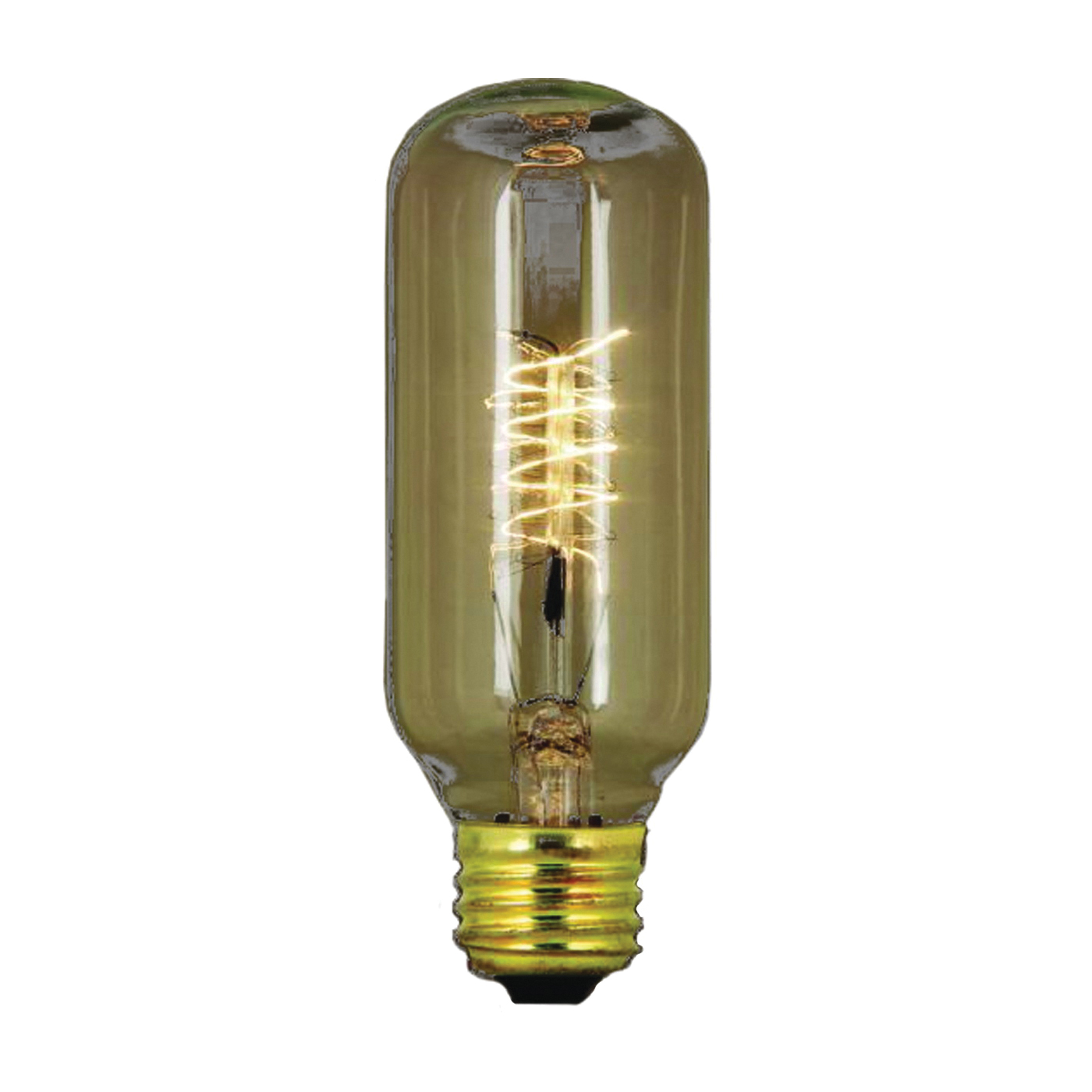 BP40T14/RP Incandescent Bulb, 40 W, T14 Lamp, Medium E26 Lamp Base, 75 Lumens, 2200 K Color Temp