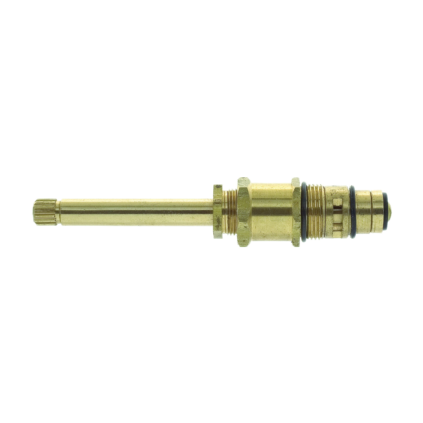 15886B Diverter Stem, Brass, 4-11/16 in L, For: Sayco Two Handle Models 308 and T-308 Bath Faucets