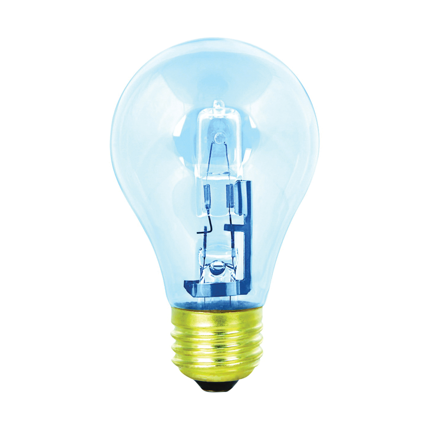 Q43A/CL/D/2 Halogen Bulb, 43 W, Medium E26 Lamp Base, A19 Lamp, Soft White Light, 565 Lumens