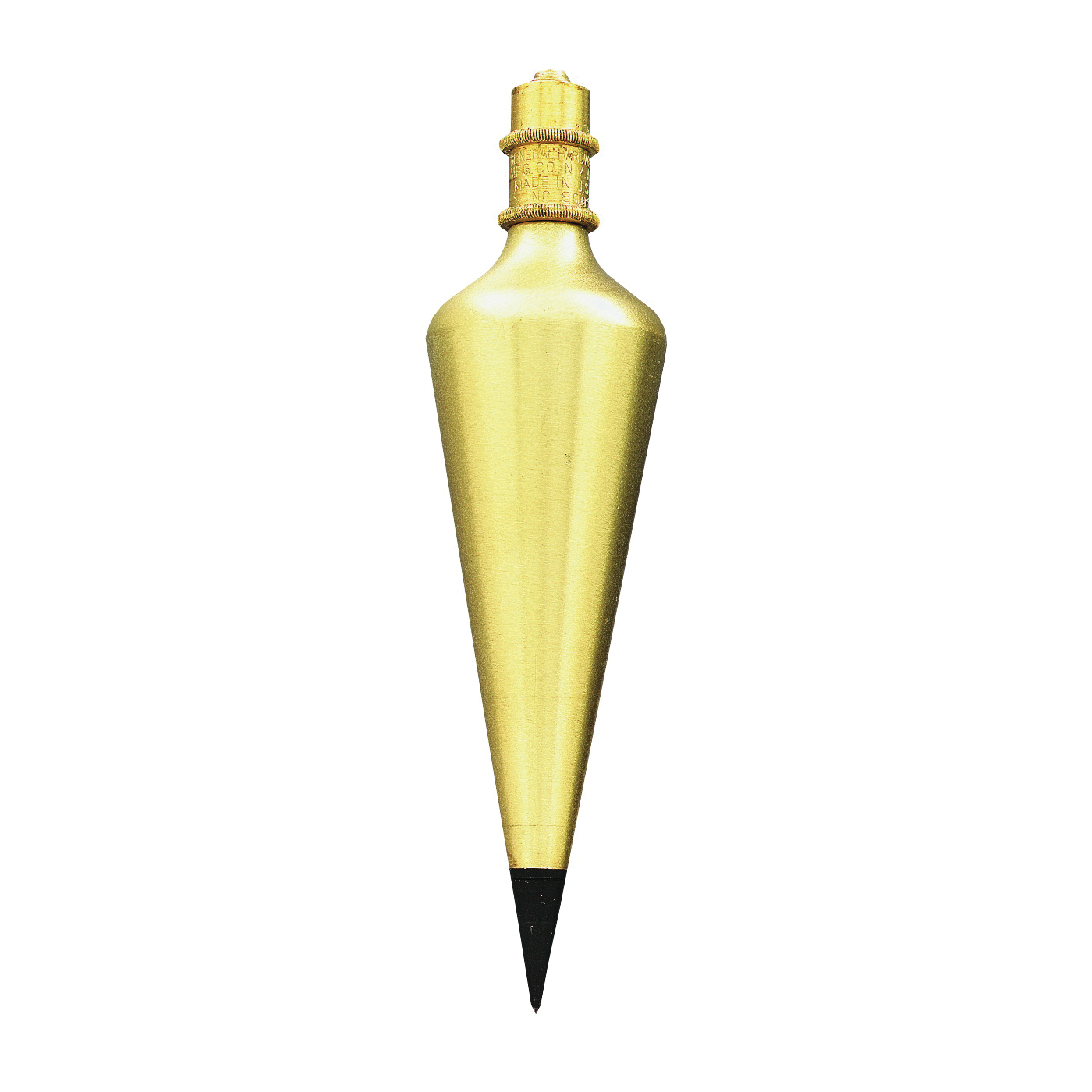 800-16 Plumb Bob, Solid Brass, Lacquered
