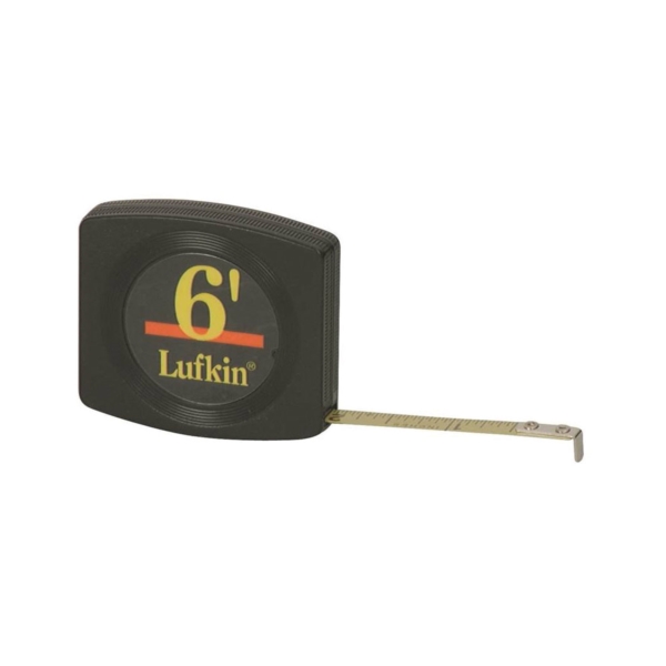 Lufkin 1/16 Inch Graduation, 6 Ft Measurement, Steel Diameter Tape