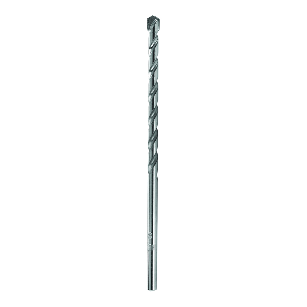 5026005 Drill Bit, 1/4 in Dia, 13 in OAL, Percussion, Spiral Flute, 1-Flute, 1/4 in Dia Shank, Straight Shank