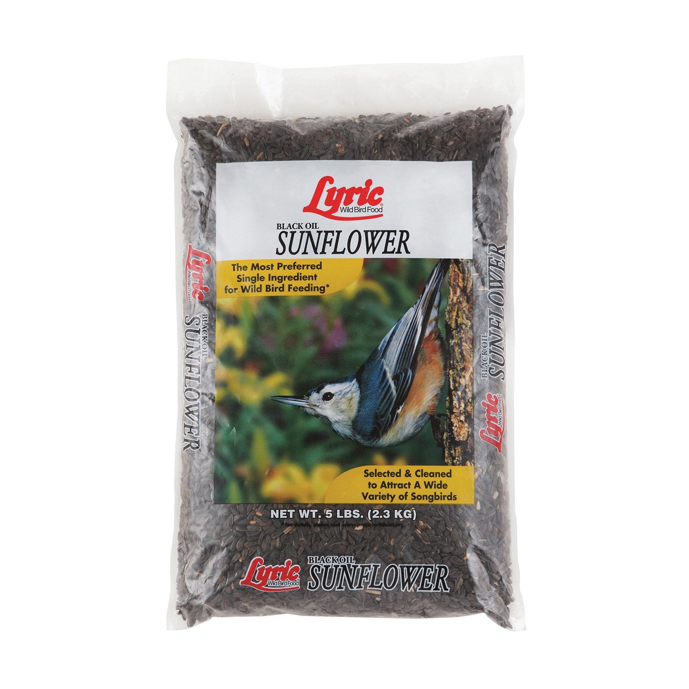 2647419 Bird Seed, Sunflower, 5 lb Bag