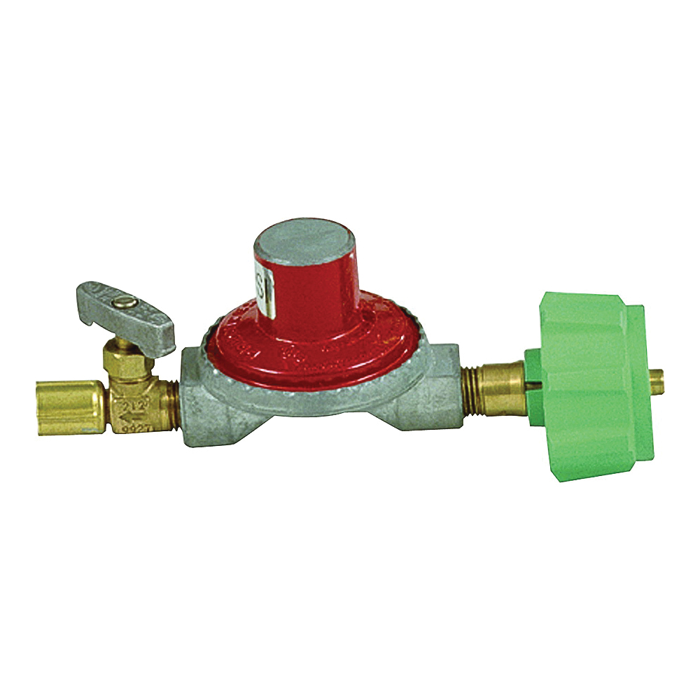 7000 Regulator and Control Valve, 1/4 in Connection, Brass, For: Fry Burners