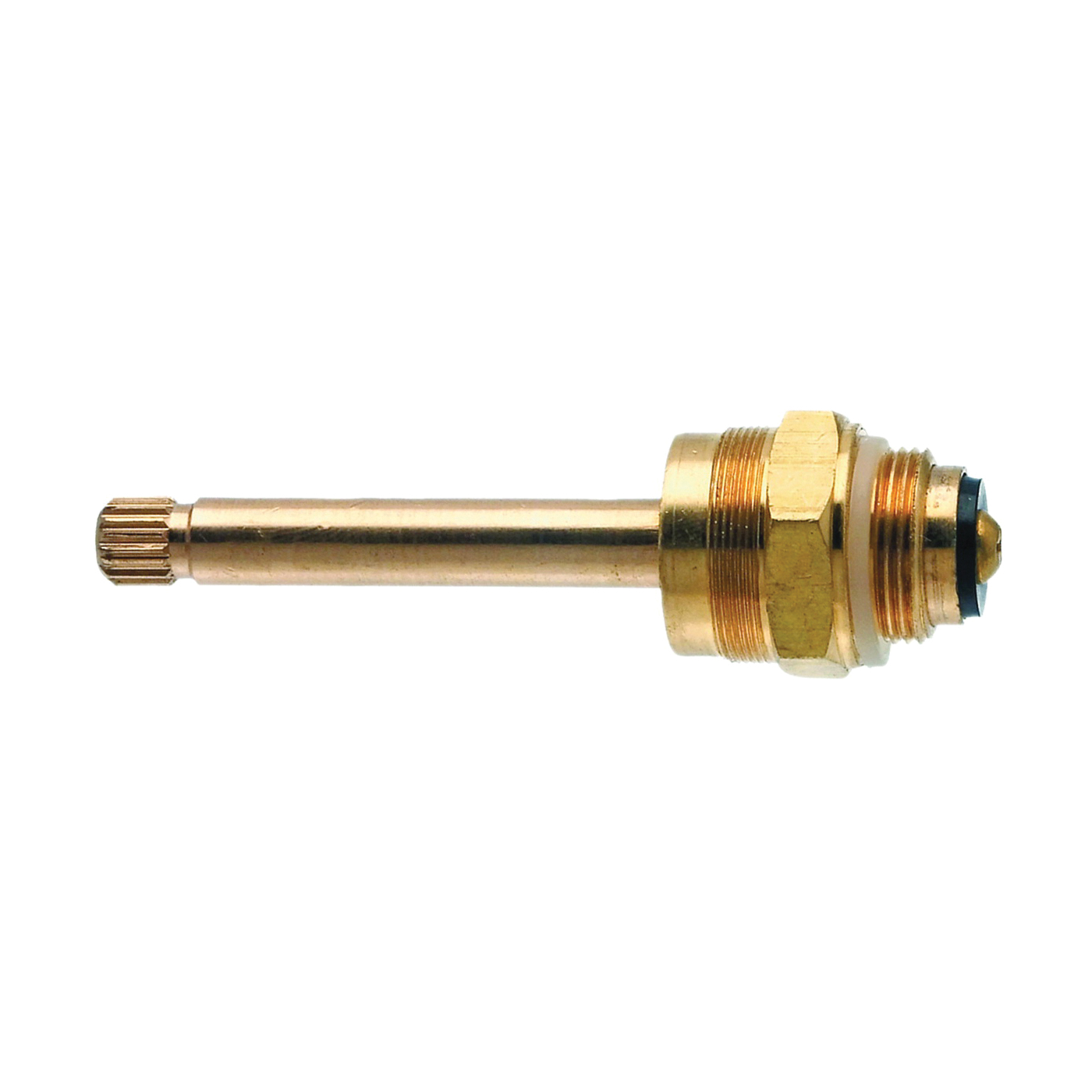 15525B Faucet Stem, Brass, 3-21/32 in L, For: Indiana Brass Two Handle Bath Faucets