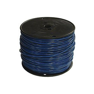 14BLUE-STRX500 Building Wire, Blue Sheath, 14 AWG Wire, 1-Conductor, 500 ft L, Blue Sheath