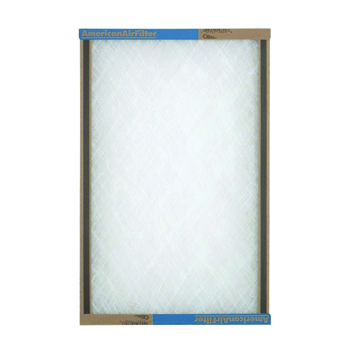 114301 Panel Filter, 30 in L, 14 in W, Chipboard Frame