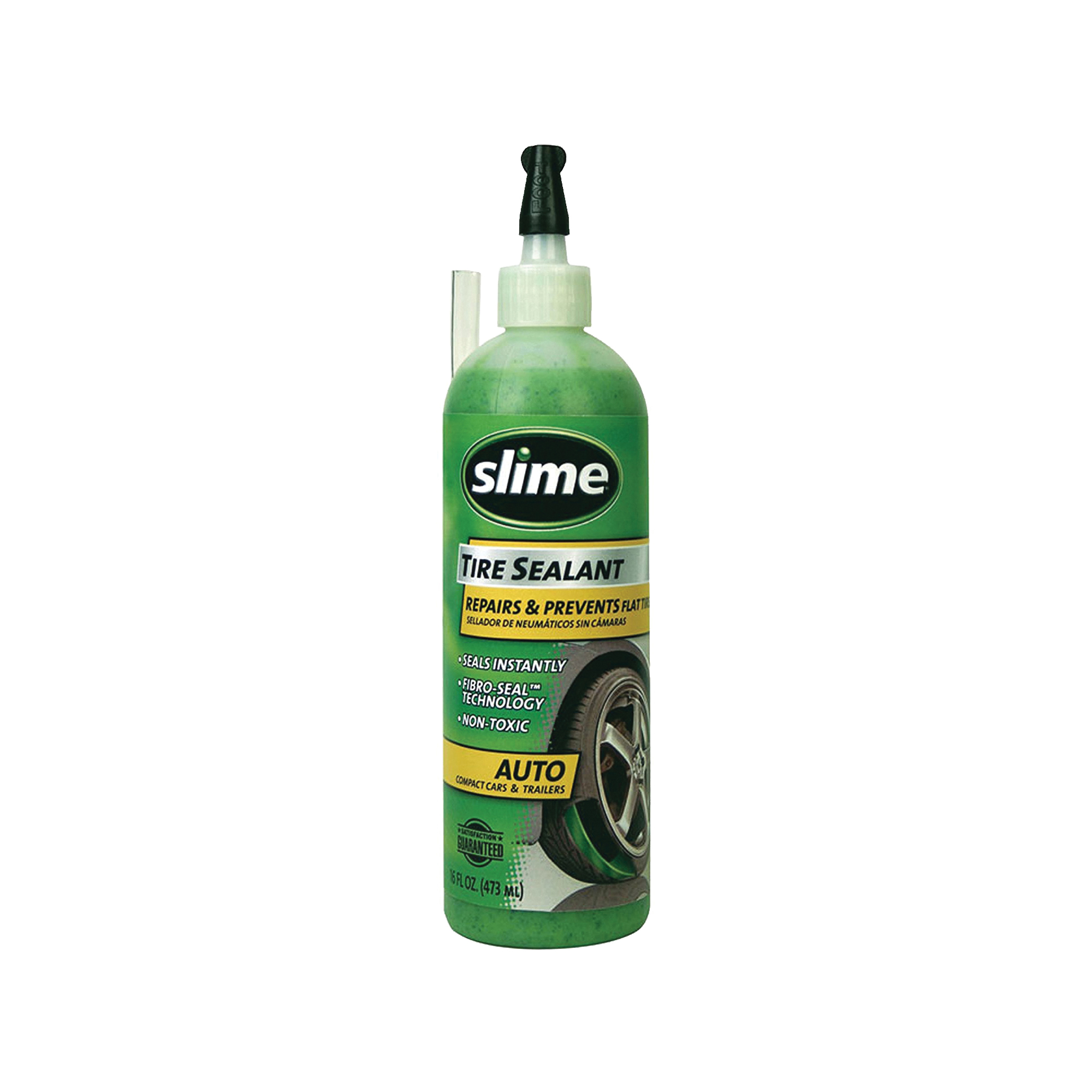 Slime 10011 Tire Sealant, 16 oz Squeeze Bottle, Liquid, Characteristic