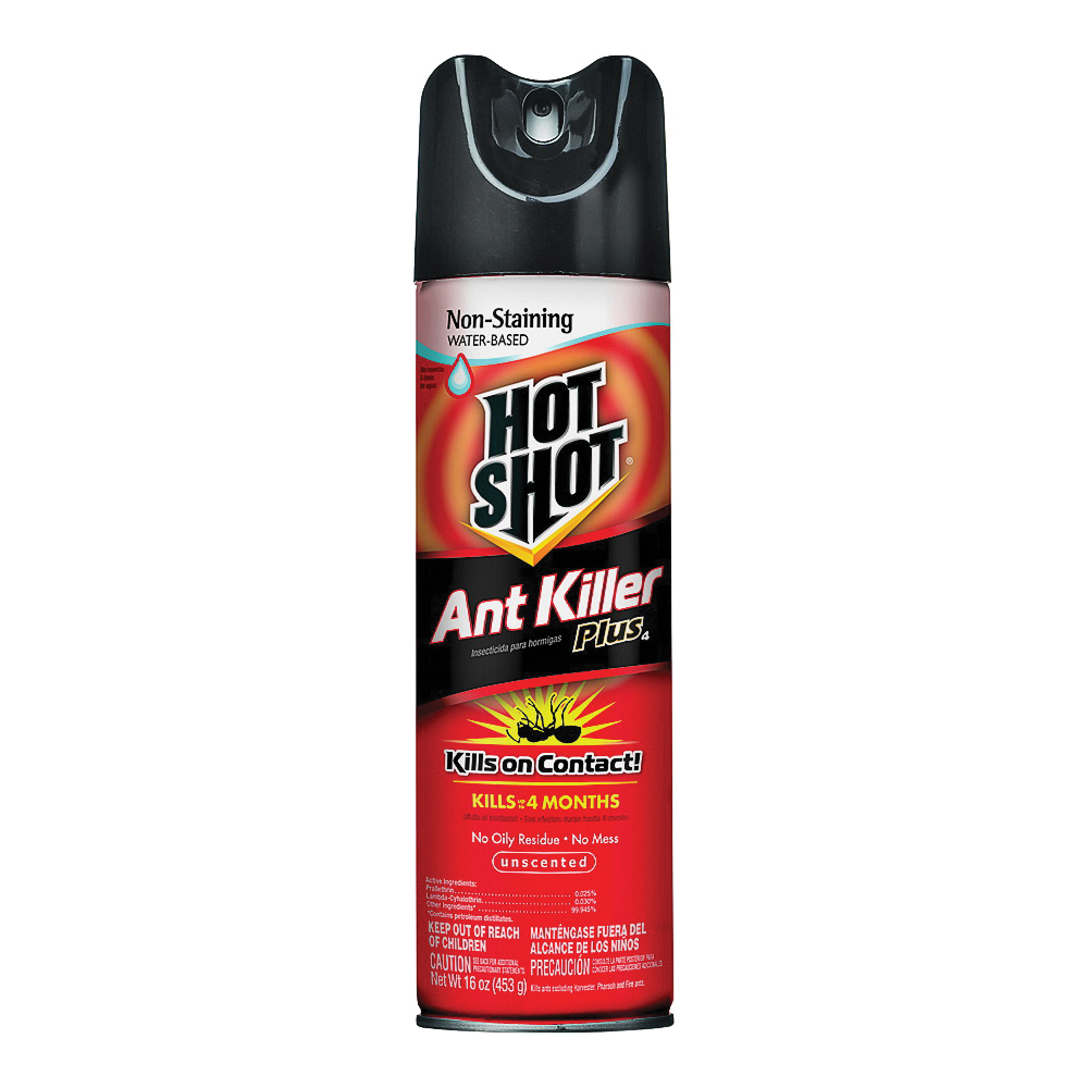 4480-9 Ant Killer Plus, Liquid, Spray Application, 16 oz, Aerosol Can