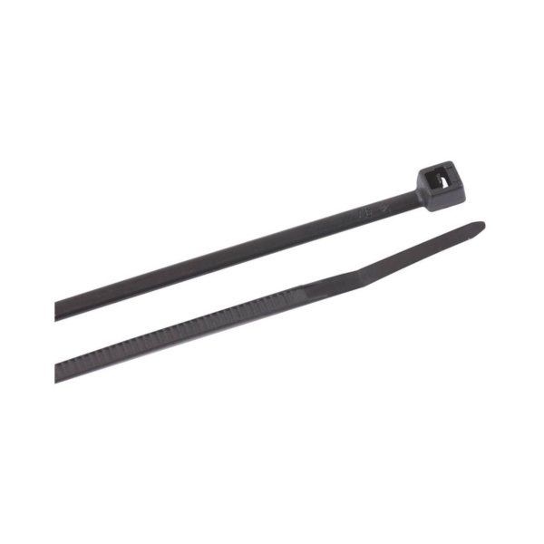 GB 45-104UVB  4 in. Cable Tie, 6/6 Nylon, Black 30 pk