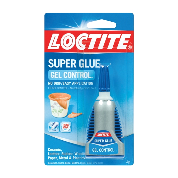 GEL CONTROL 234790 Super Glue Gel, Gel, Irritating, Clear, 5 g Bottle