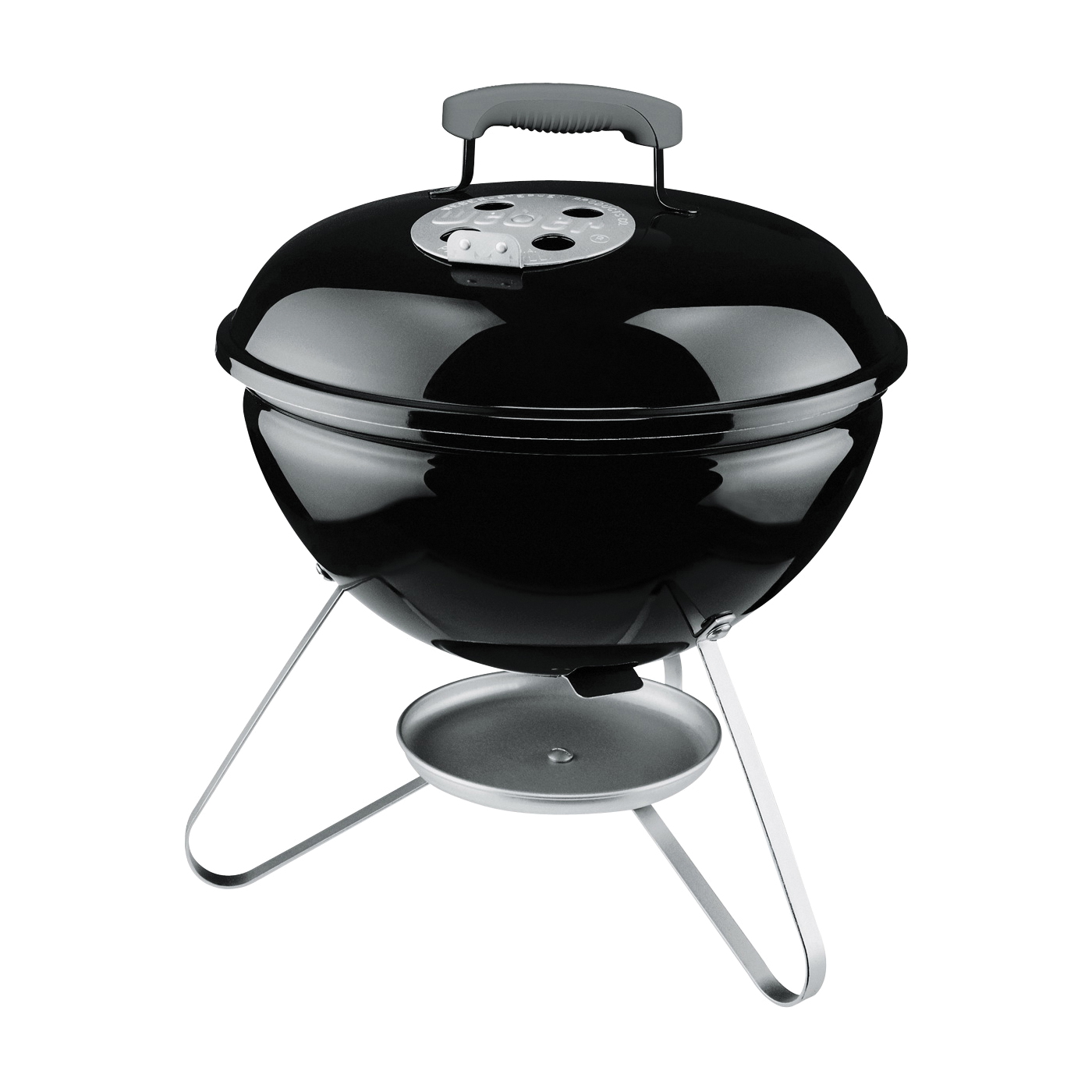 Weber Smokey Joe 10020 Charcoal Grill, 147 sq-in Primary Cooking Surface, Black
