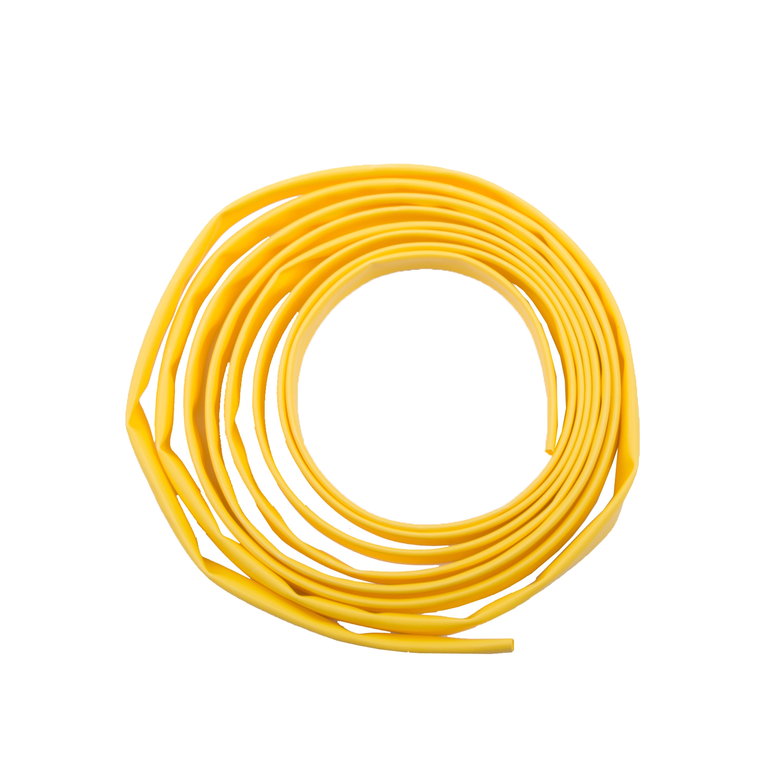 HST-102 Heat Shrink Tubing, 5/16 to 5/32 in Dia, 8 ft L, PVC, Yellow
