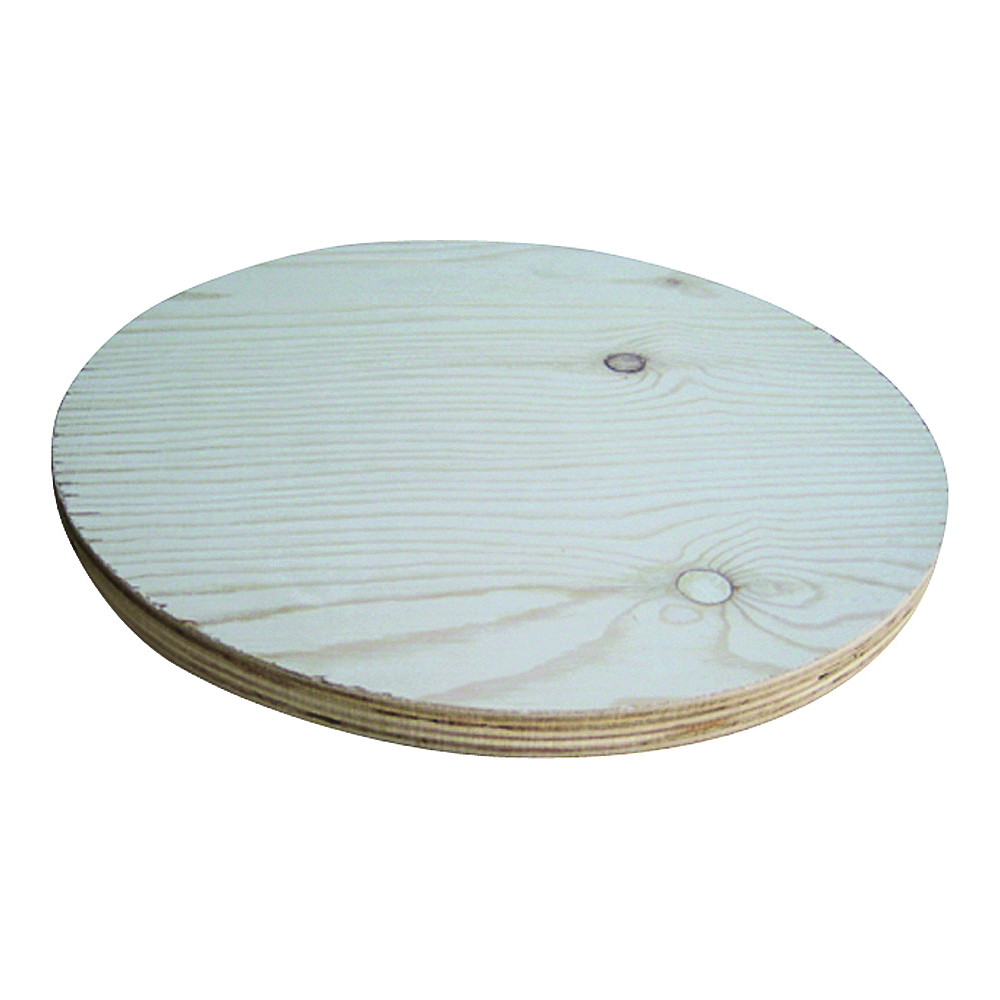 PYR03-PY018C 3/4 in x 17-3/4 in Round Plywood