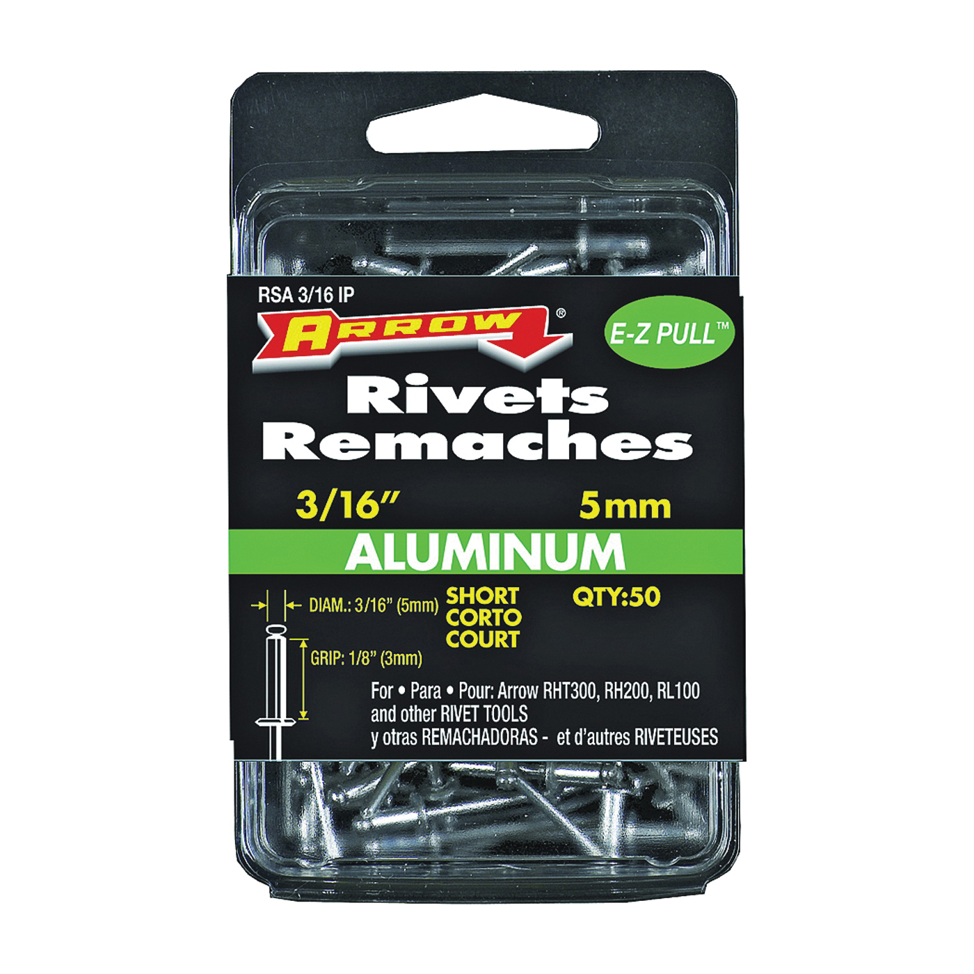 Aluminum Blind Rivets 1/8" | 5/32" | 3/16 SOLD By 100pcs/Pack | PH
