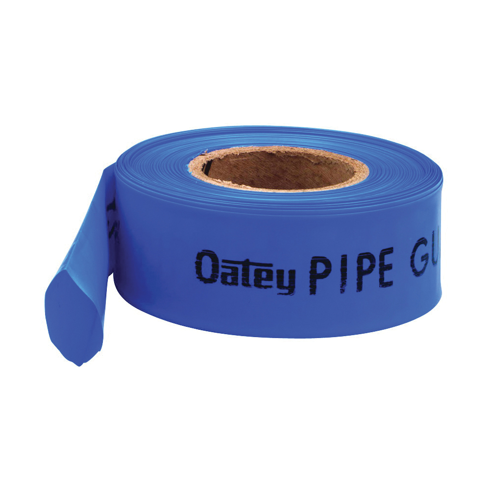 38707 Pipe Guard, Polyethylene, Blue, Non-Code Installation
