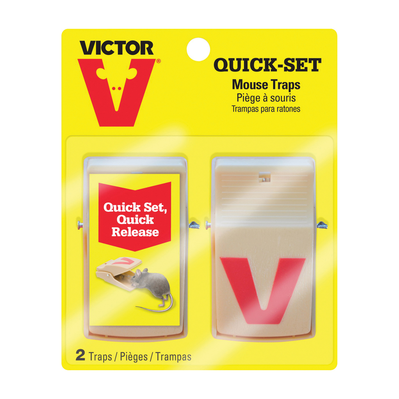 Victor Mouse Traps - 2 traps