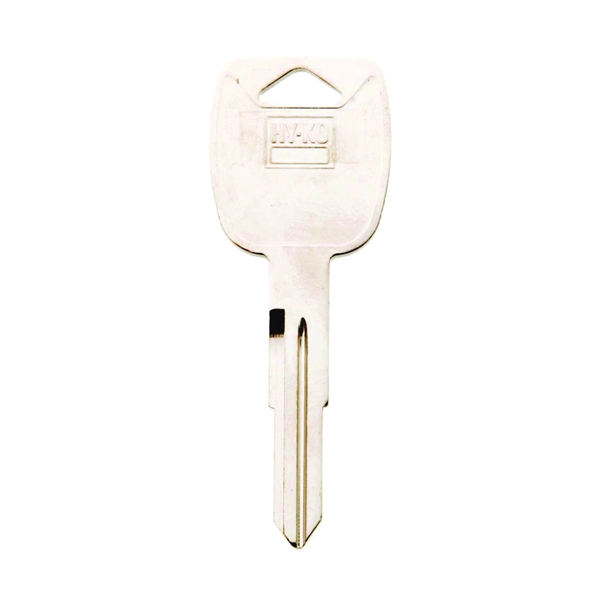 11010B101 Key Blank, Brass, Nickel