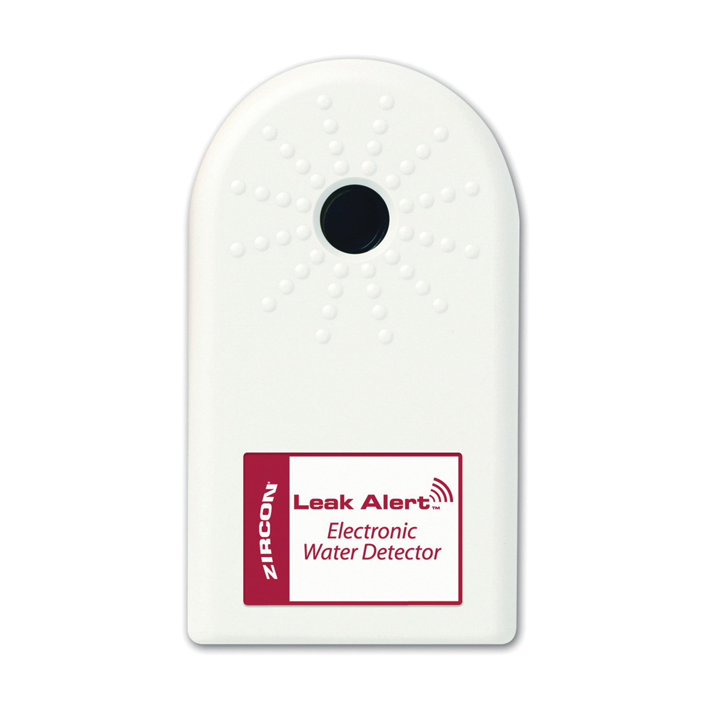 Zircon 64003 Water Leak Detector, 9 V, 72 hr Response, Alarm: Audible, 85 dB - 1
