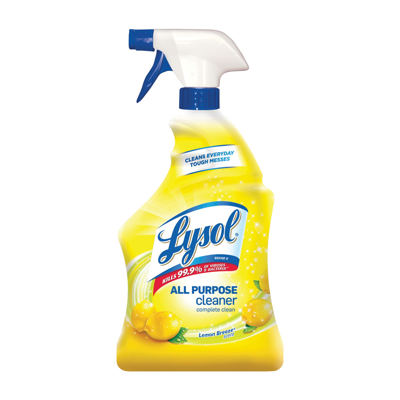 1920075352 All-Purpose Cleaner, 32 oz Spray Bottle, Liquid, Lemon Breeze, Turquoise