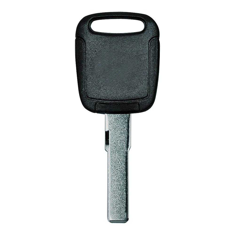 18VW300 Automotive Key Blank, Brass/Rubber, Nickel, For: Volkswagen Vehicle Locks