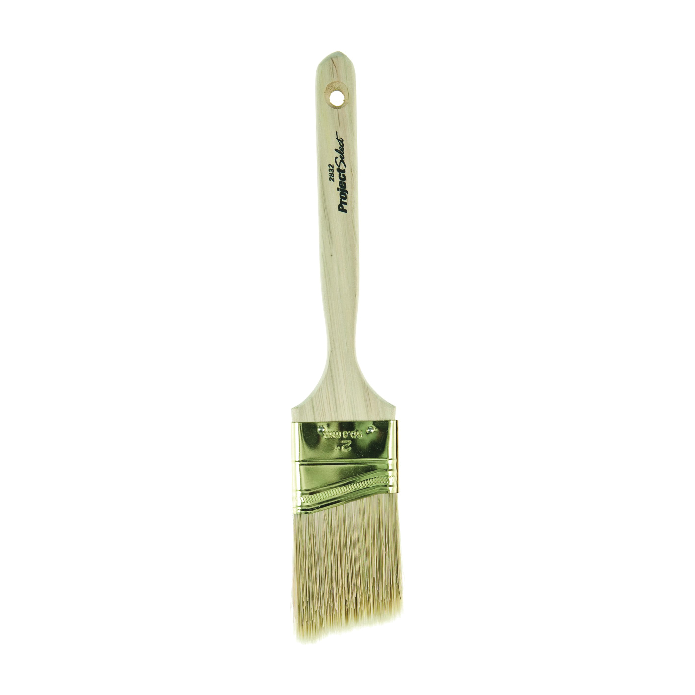 Linzer 2832-2 Paint Brush, 2 in W, 2-1/2 in L Bristle, Sash Handle