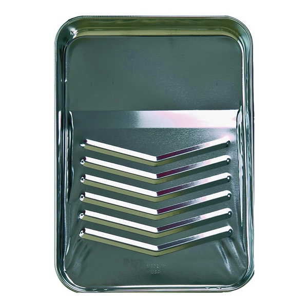 RM400 Paint Tray, 11-1/4 in L, 15-1/4 in W, 1 qt Capacity, Metal